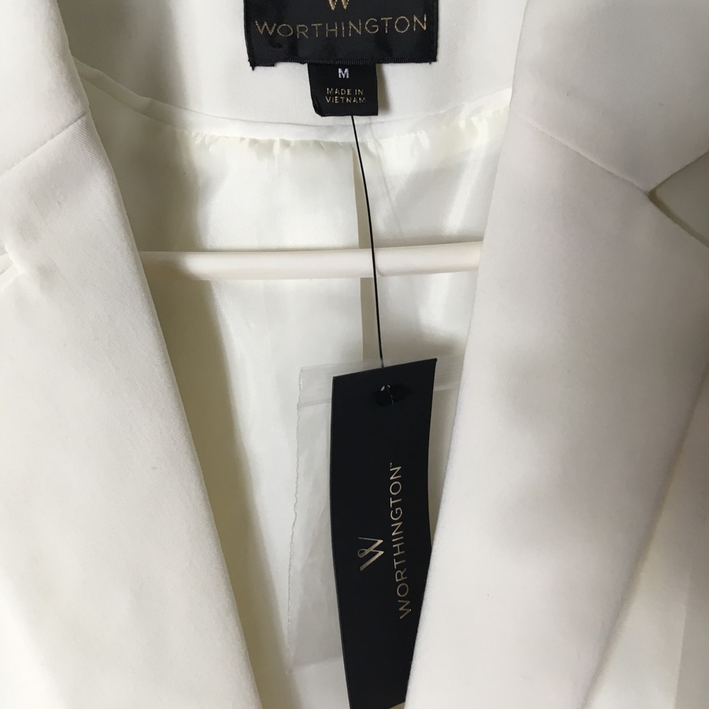 NWT- Worthington Women Blazer Size M - Picture 4 of 6